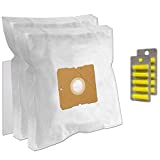 PakTrade 10 Bolsas Aspirador + 10 Perfumes + Filtro Aspirador LERVIA KH 3158, KH3158